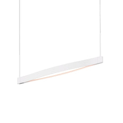 Sonneman 22QWRL01120PHA Ola Single Linear LED Pendant in Satin White