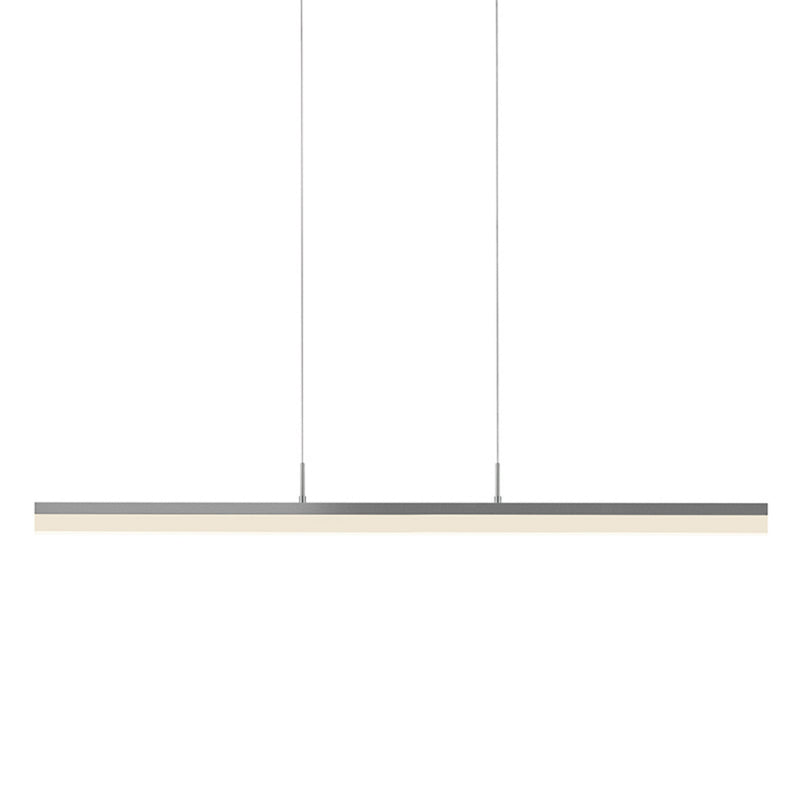 Sonneman 2347.16 Stiletto 44" LED Pendant in Bright Satin Aluminum