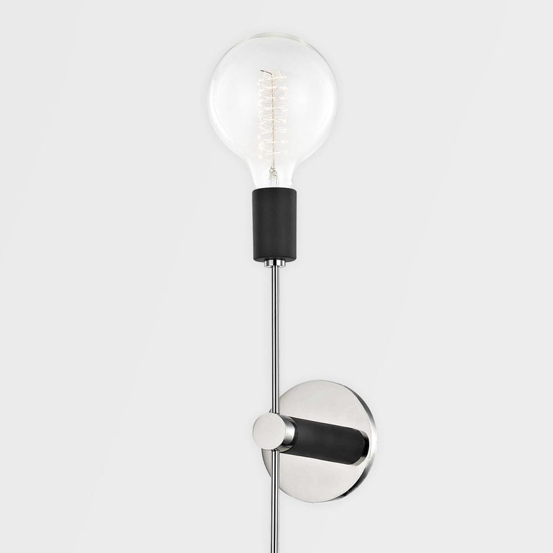 Astrid 8 Light Chandelier in Aged Brass/Black