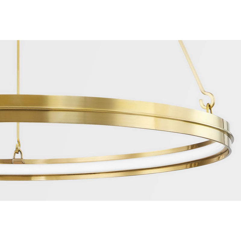 Rosendale 1 Light Chandelier in Old Bronze