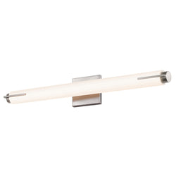 Sonneman 2431.13-ST Tubo Slim LED 24" LED Bath Bar in Satin Nickel