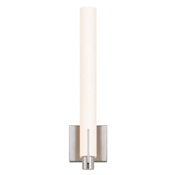 Sonneman 2442.13-ST Tubo Slim LED 18" LED Sconce in Satin Nickel