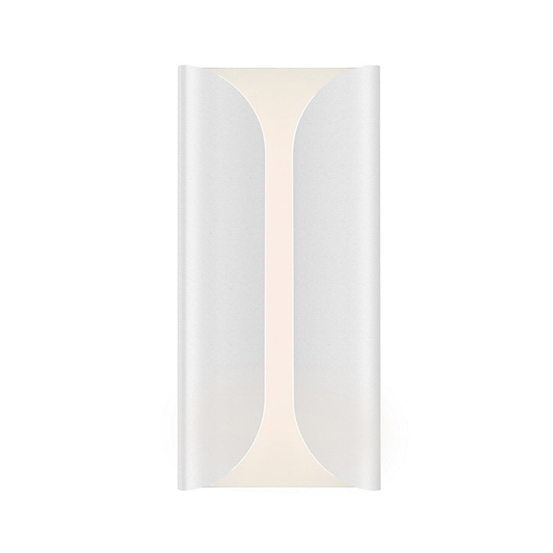 Sonneman 2711.98-WL Folds Tall LED Sconce in Textured White