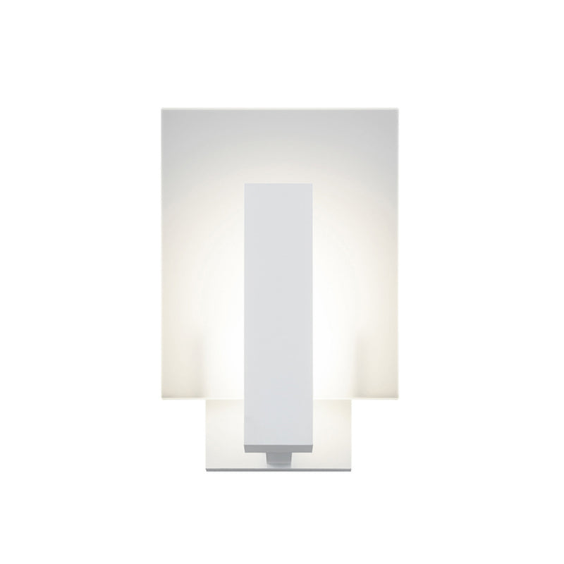 Sonneman 2724.98-WL Midtown Short LED Sconce in Textured White