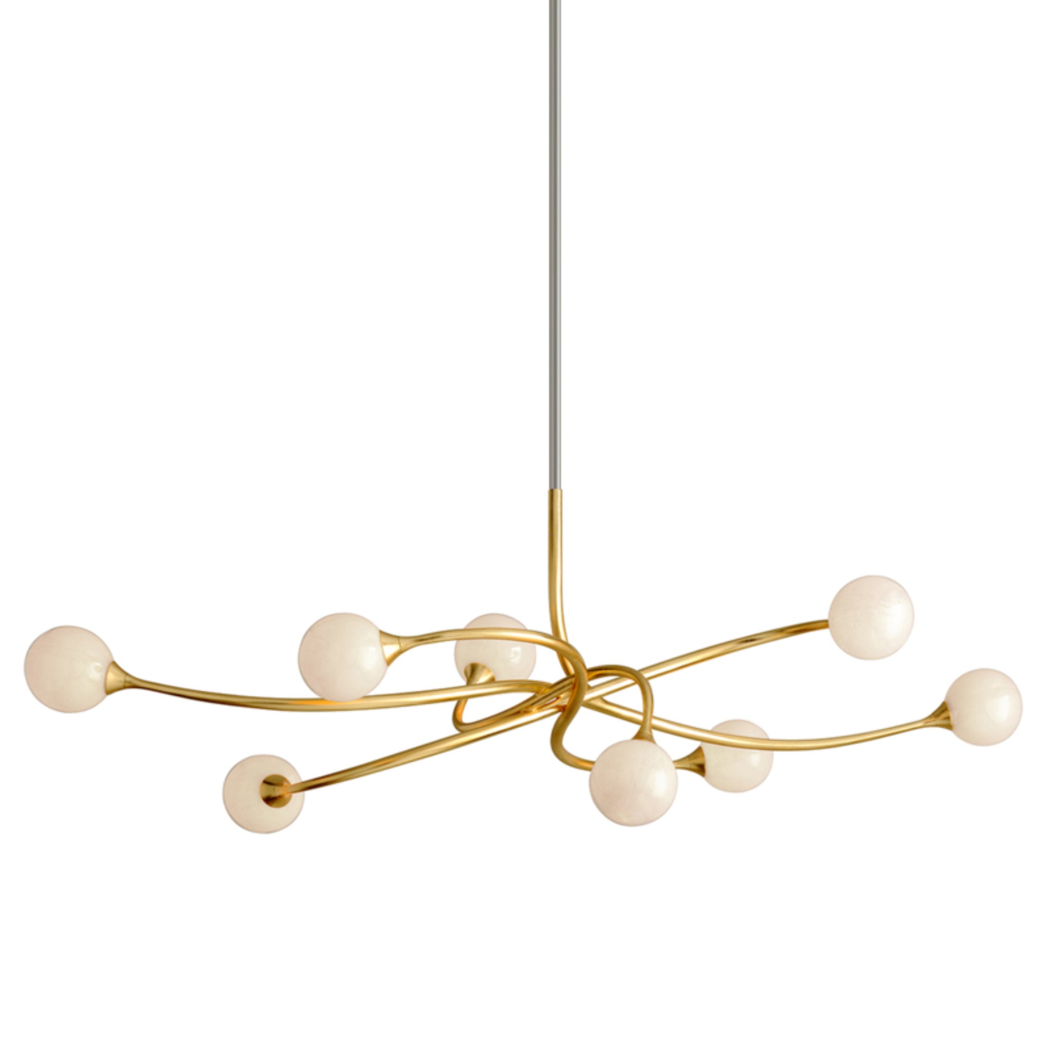 SIGNATURE 8 Light Linear in Gold Leaf