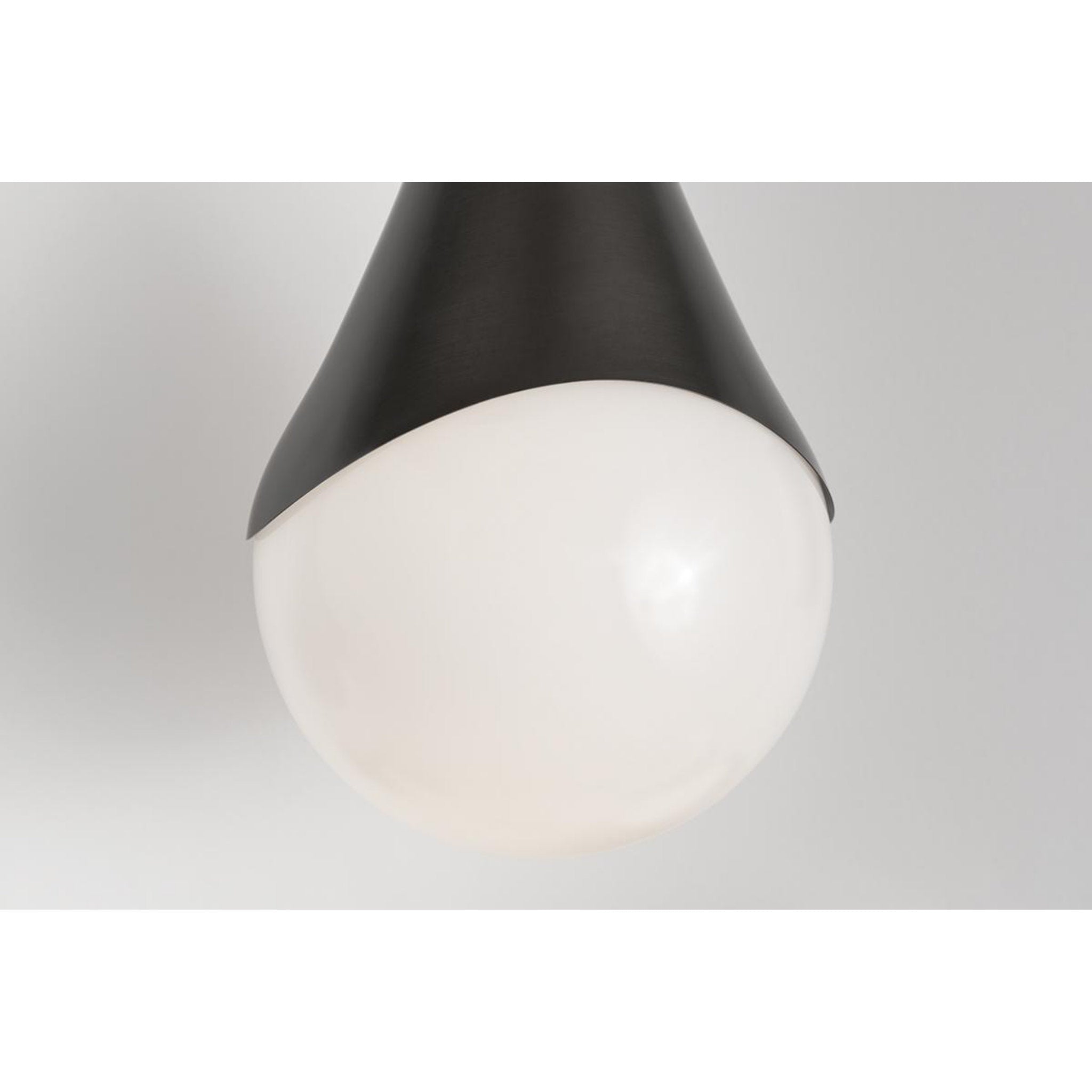 Ariana 1-Light Pendant in Polished Nickel
