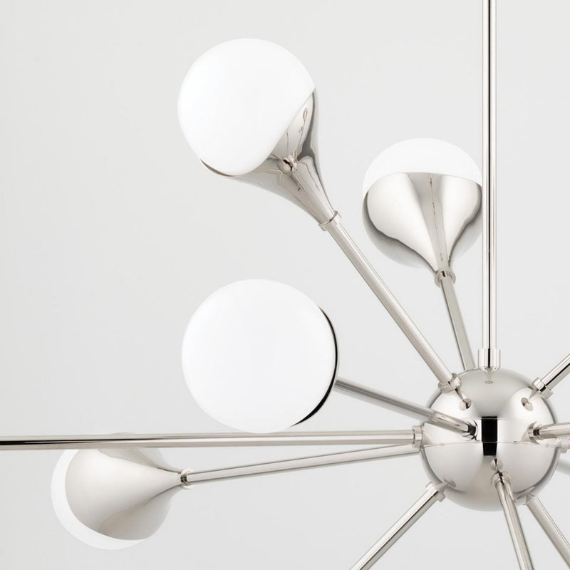 Ariana 1 Light Pendant in Aged Brass
