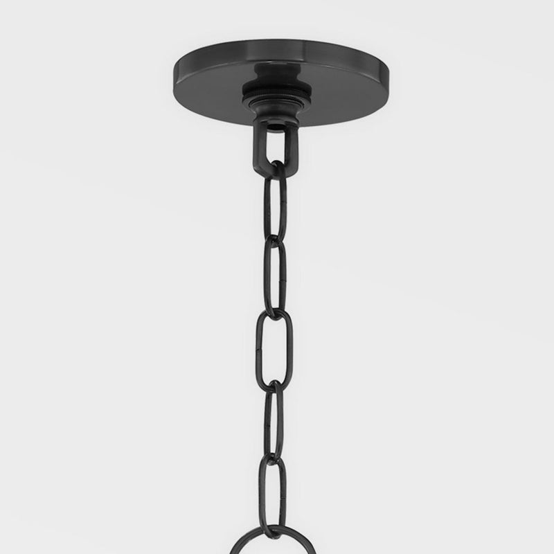 Darlene 5 Light Chandelier in Aged Brass