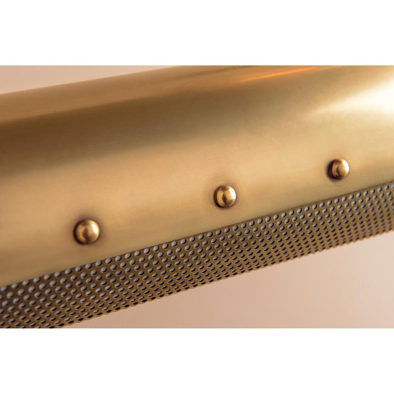 Gaines 2 Light Flush Mount in Aged Old Bronze