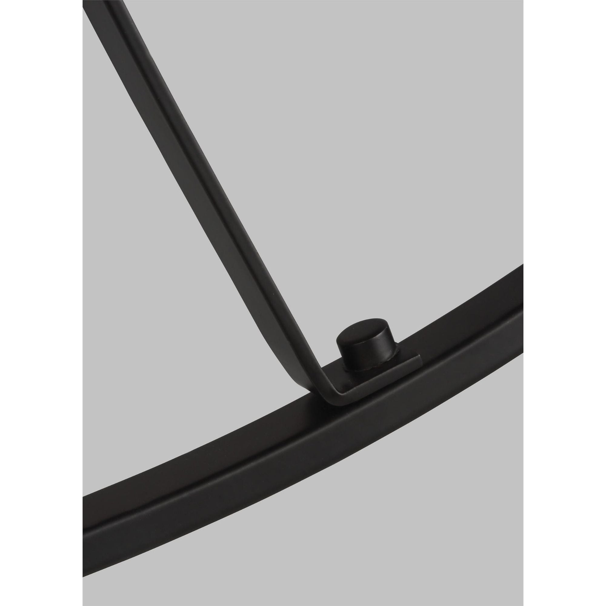 Robie Five Light Chandelier LED Transitional 23.375" Height Steel Round Etched / White Inside Shade in Midnight Black