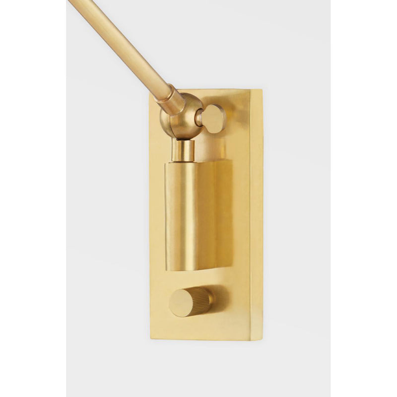 Wayne 1 Light Wall Sconce in Old Bronze