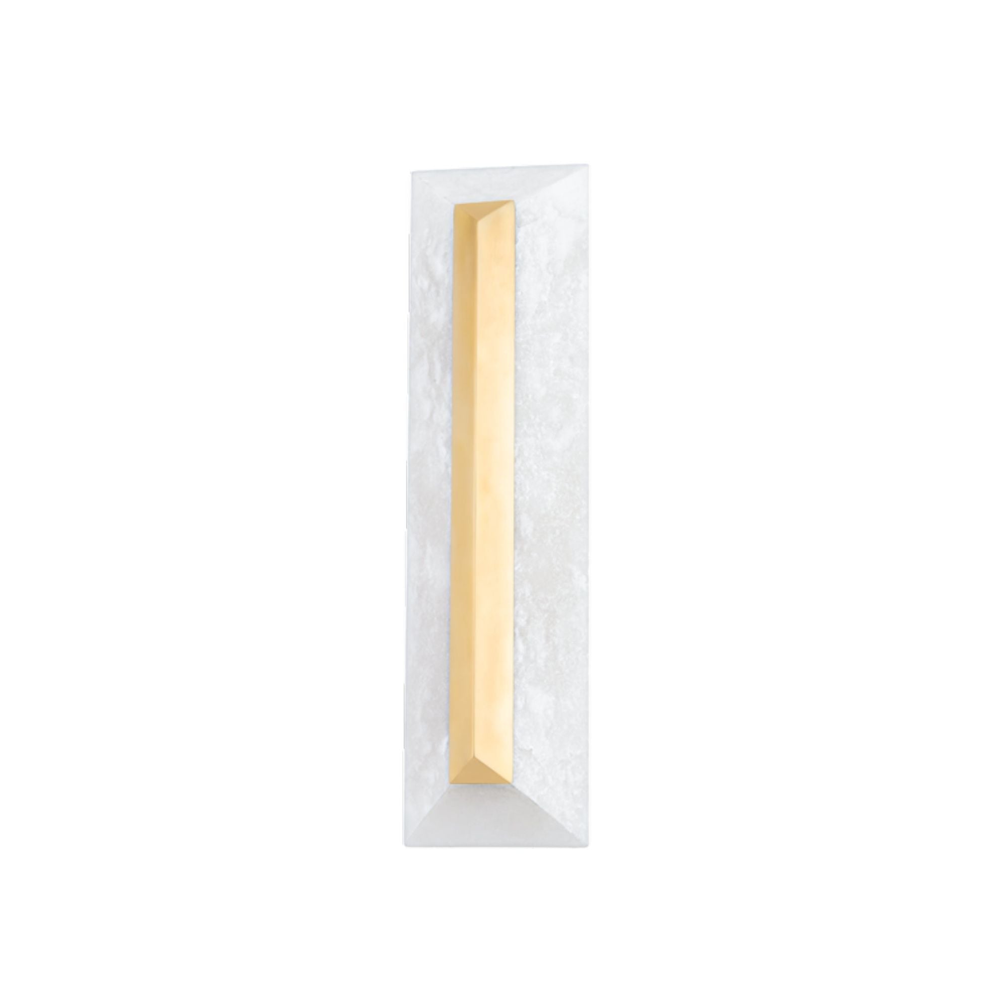 Perth 1-Light Wall Sconce in  Vintage Brass 5.25L x 5.25W x 20H
