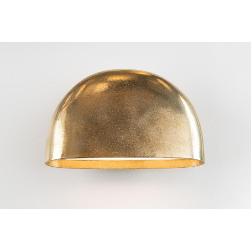Diggs 1 Light Wall Sconce in Aged Brass