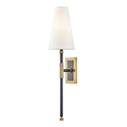 Bowery 1 Light Wall Sconce in Aged Old Bronze