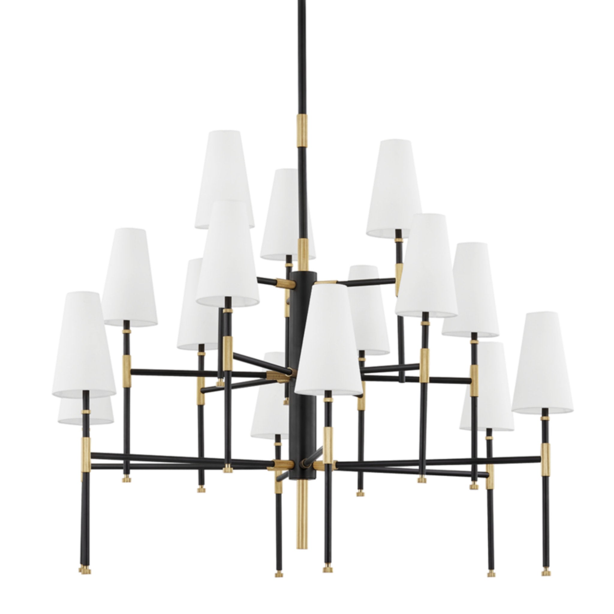 Bowery 15 Light Chandelier in Aged Old Bronze