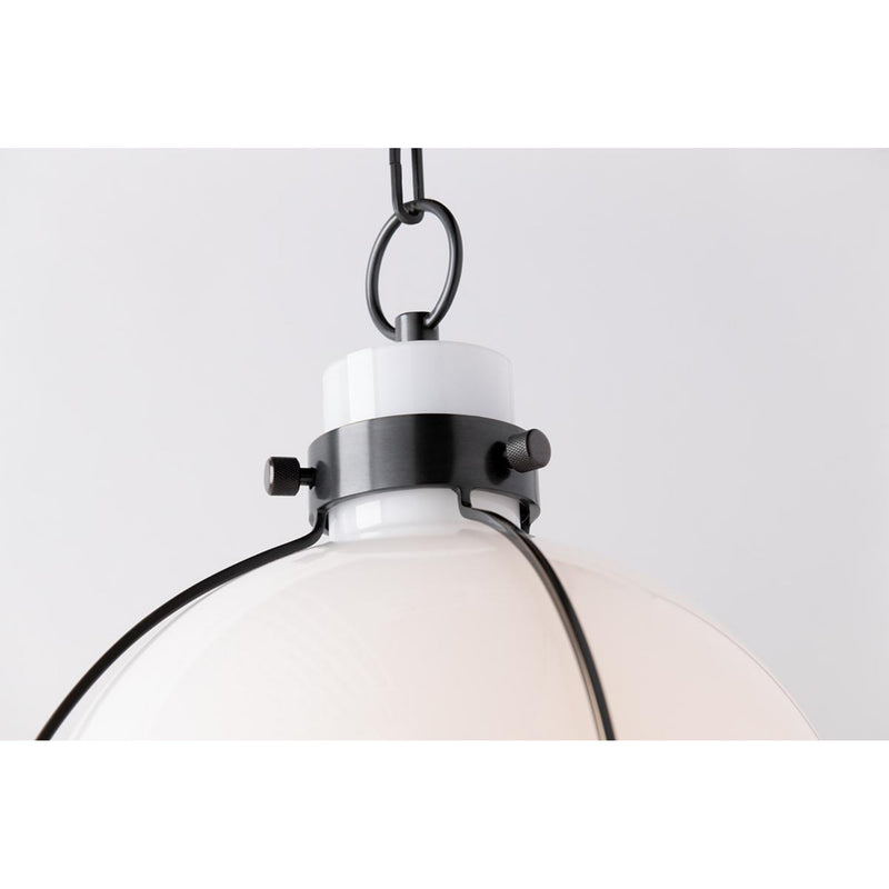 Eldridge 1 Light Pendant in Old Bronze
