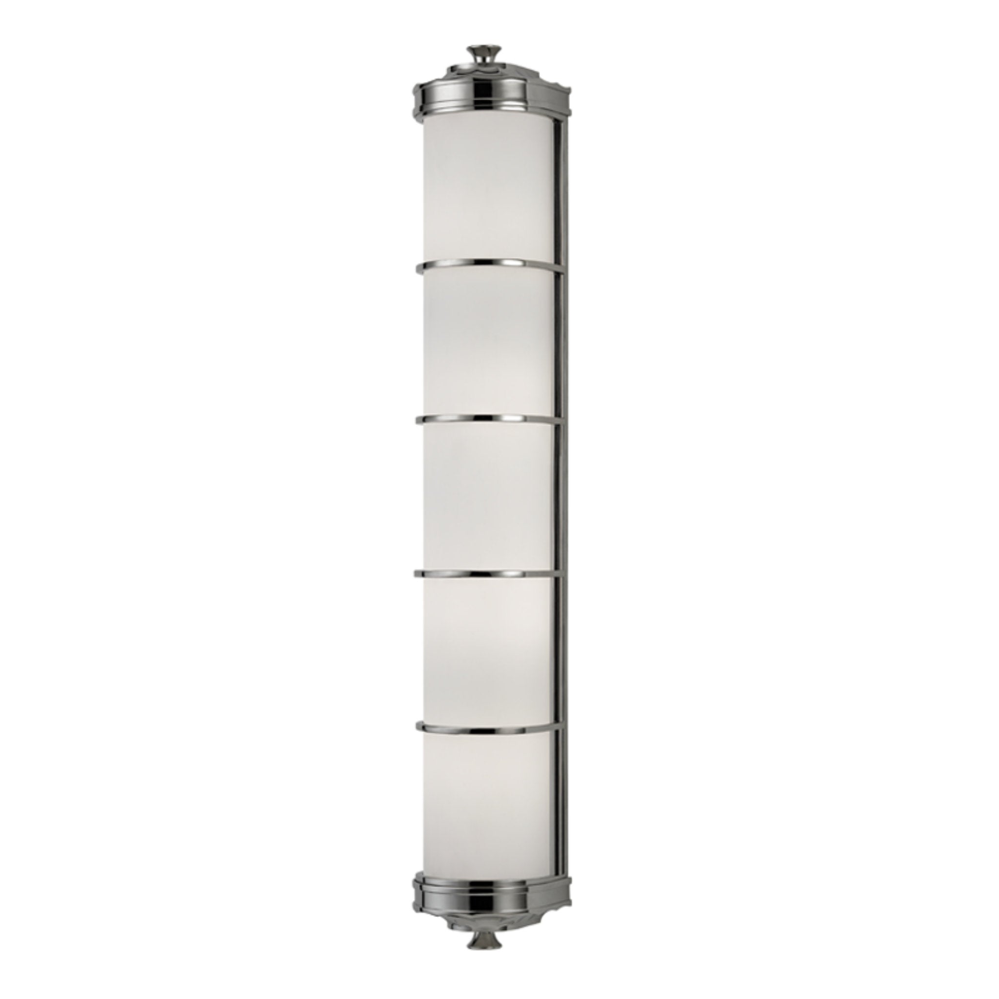 Albany 4 Light Wall Sconce in Polished Nickel