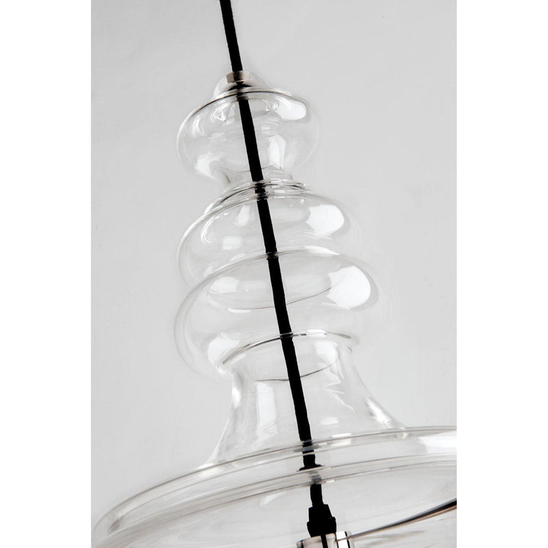 Washington 5 Light Lantern in Aged Brass