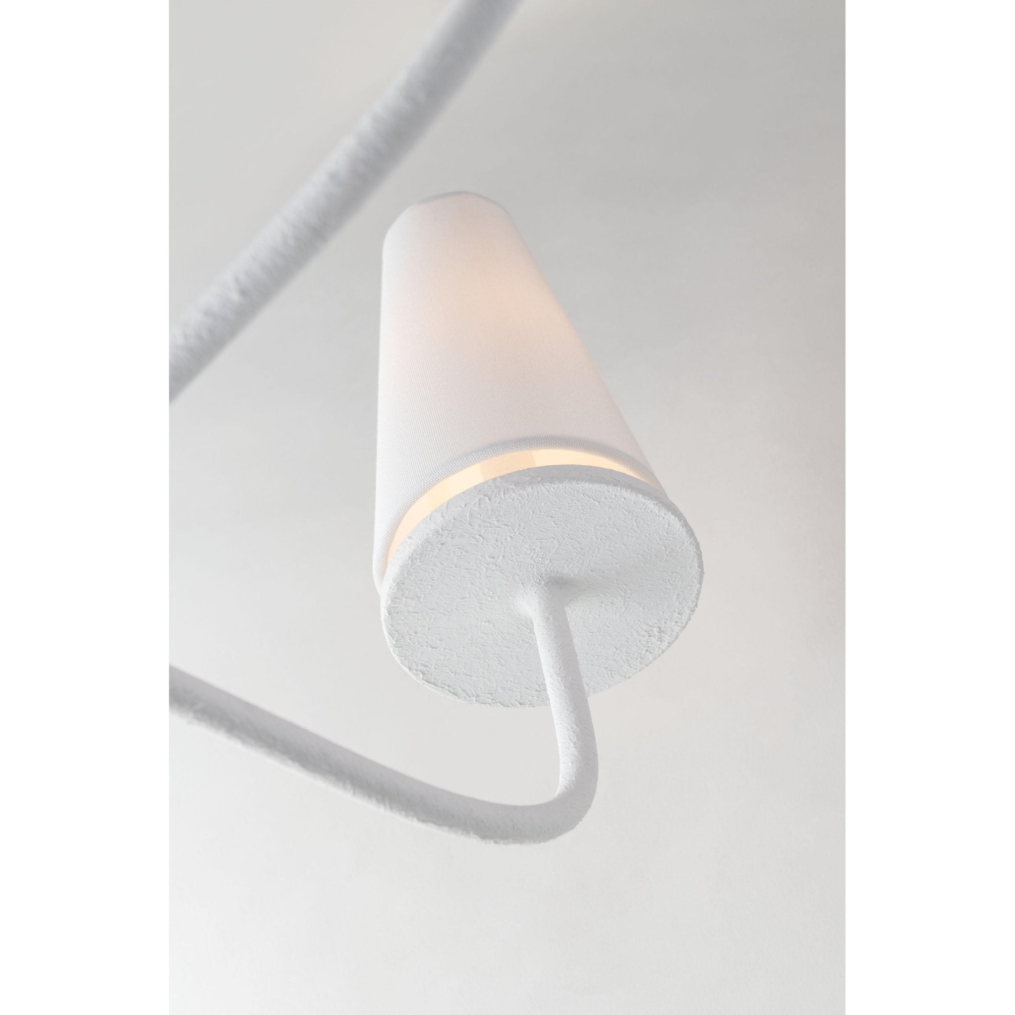 Marcel 1 Light Wall Sconce in Gesso White
