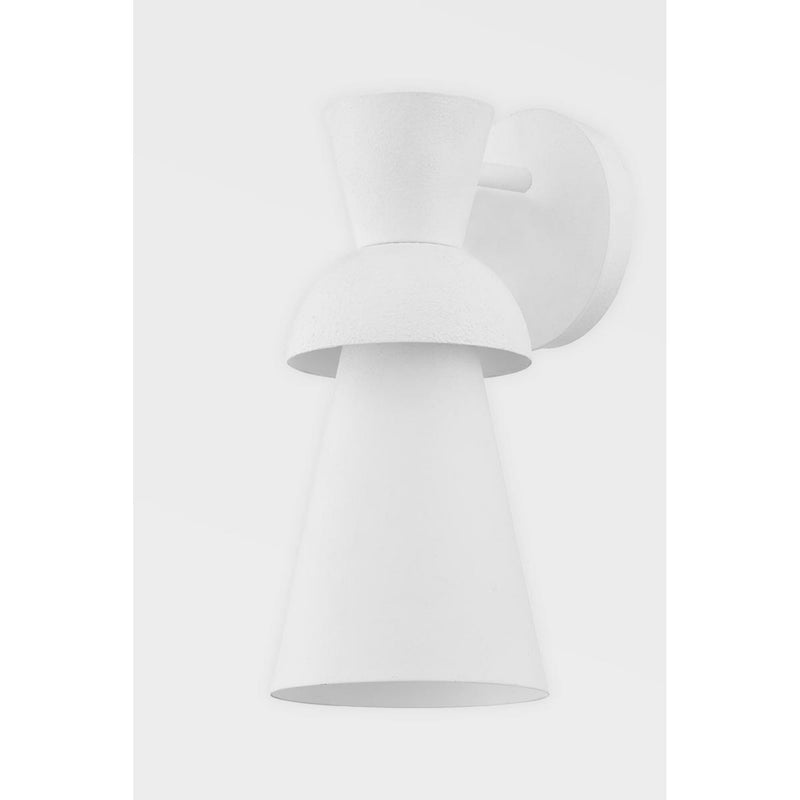 Florence 1 Light Pendant in Gesso White
