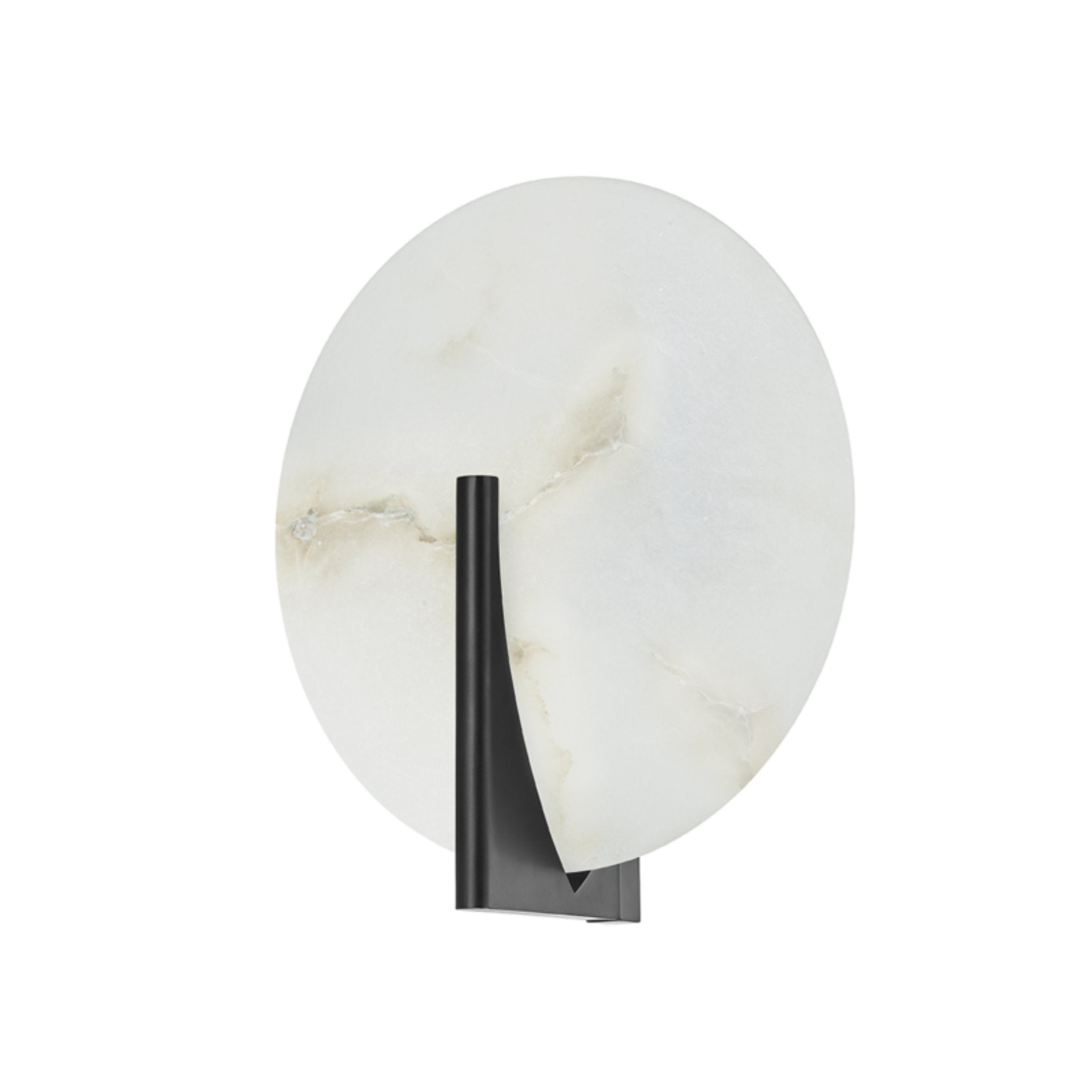 Asteria 1-Light Wall Sconce in  Black Brass 9.75L x 9.75W x 10.25H