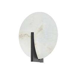 Asteria 1 Light Wall Sconce in Black Brass