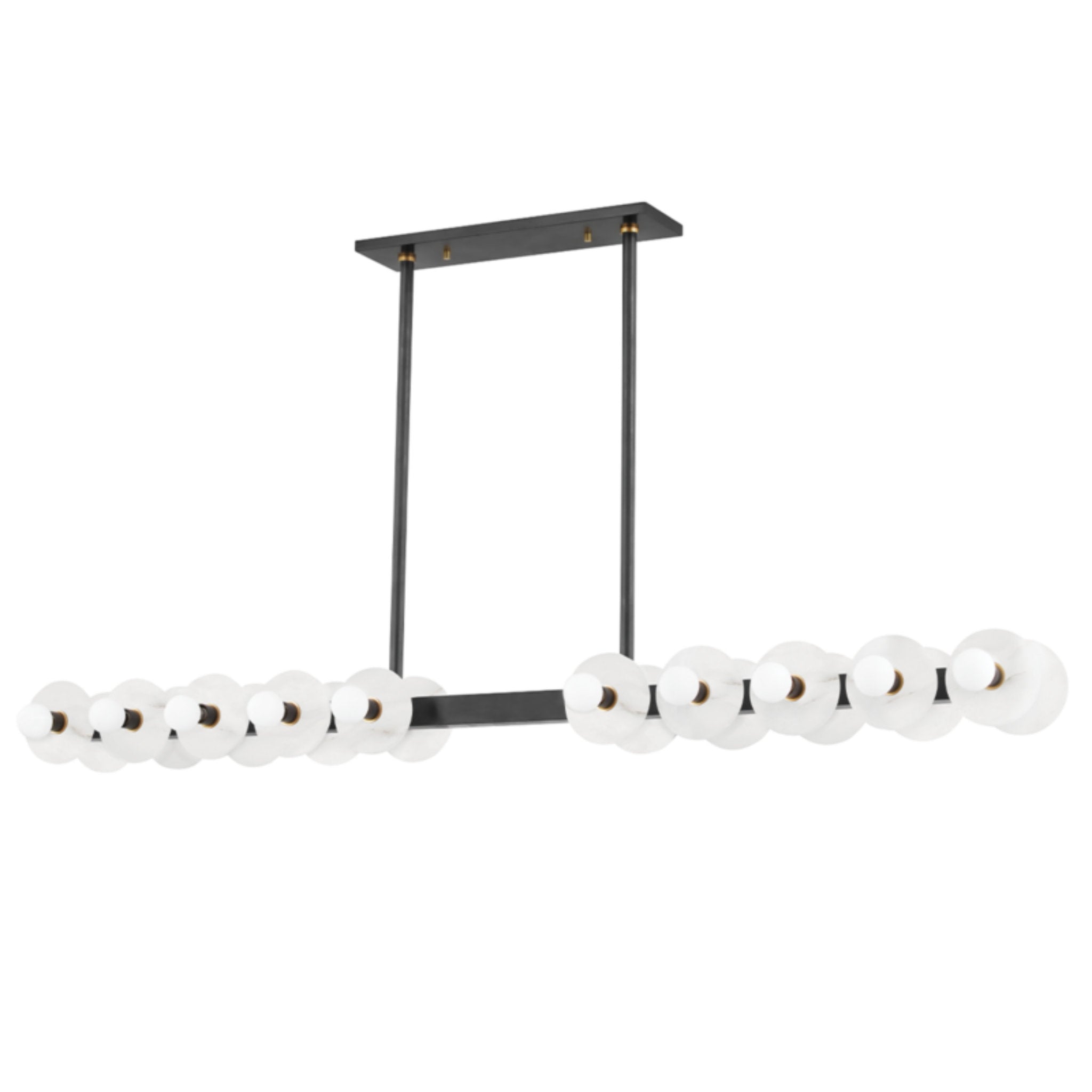 Austen 20-Light Linear in  Aged Old Bronze 59.5L x 11.5W x 4.75H