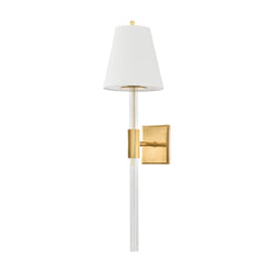 Martina 1 Light Wall Sconce in Vintage Brass