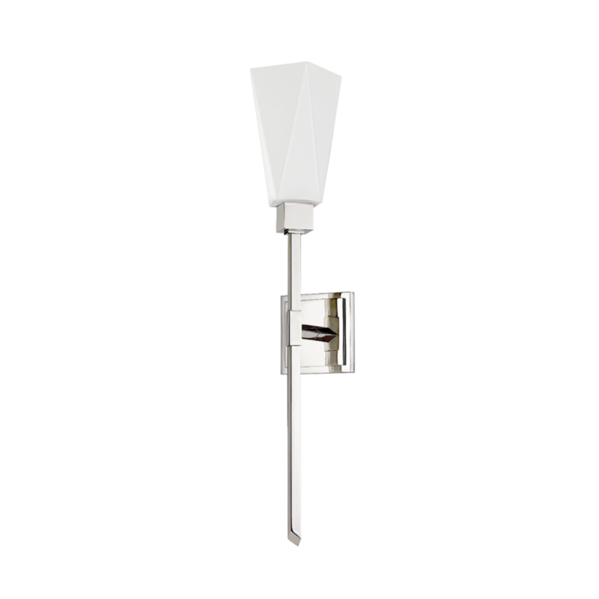 Artemis 1 Light Wall Sconce in Polished Nickel