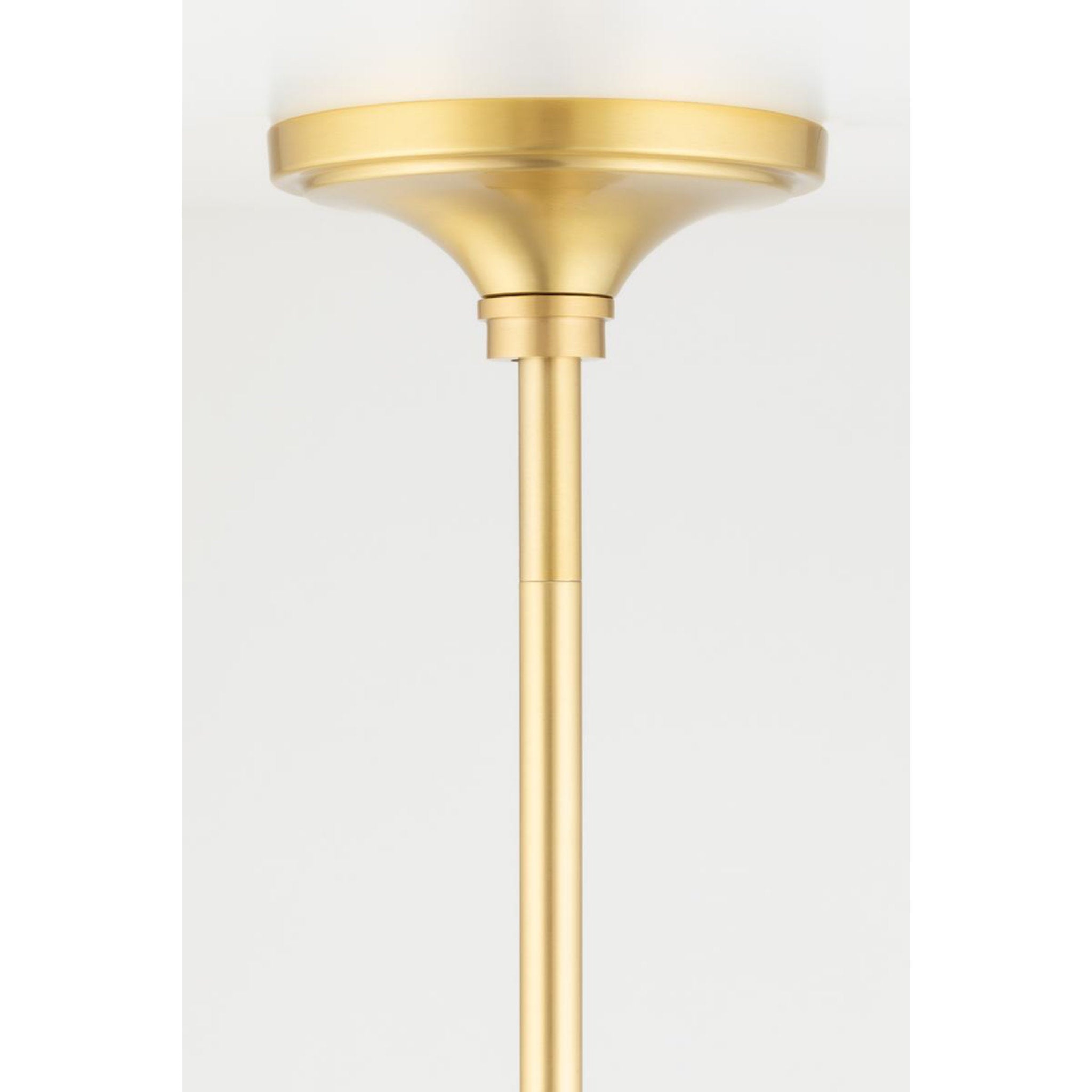 Gates 1 Light Wall Sconce in Aged Brass