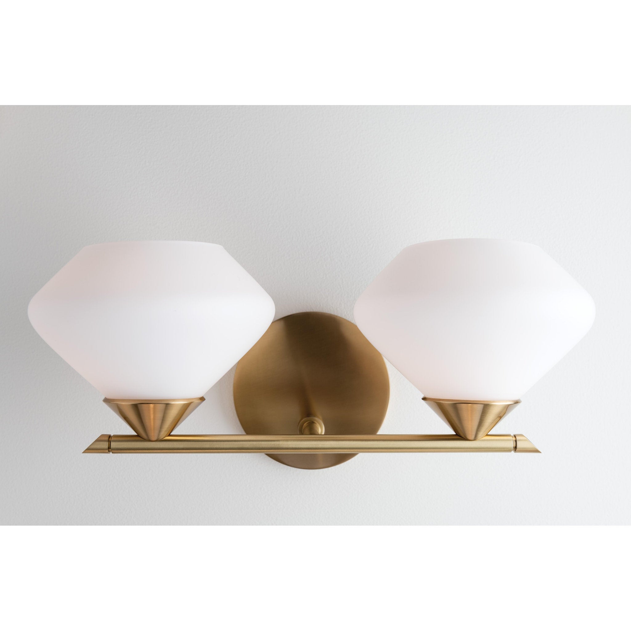 Valerie 3-Light Bath and Vanity in Aged Brass
