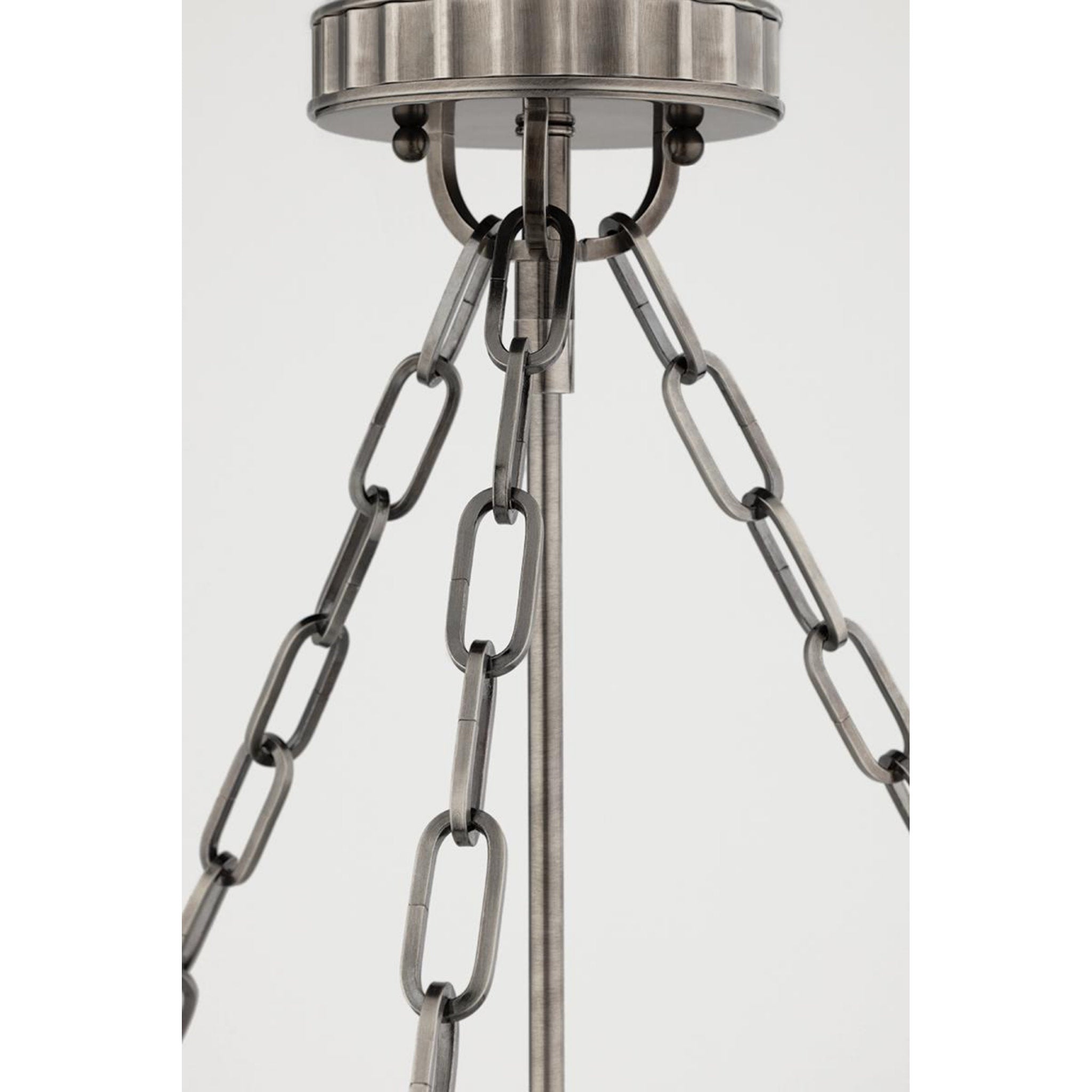 Middlebury 8 Light Pendant in Polished Nickel