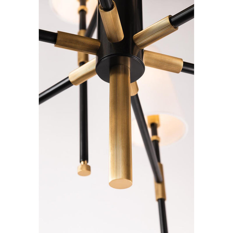 Bowery 1 Light Wall Sconce in Aged Old Bronze