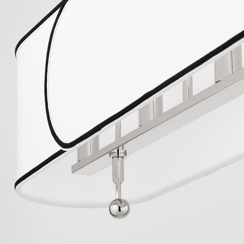 Zara 3 Light Chandelier in Aged Brass