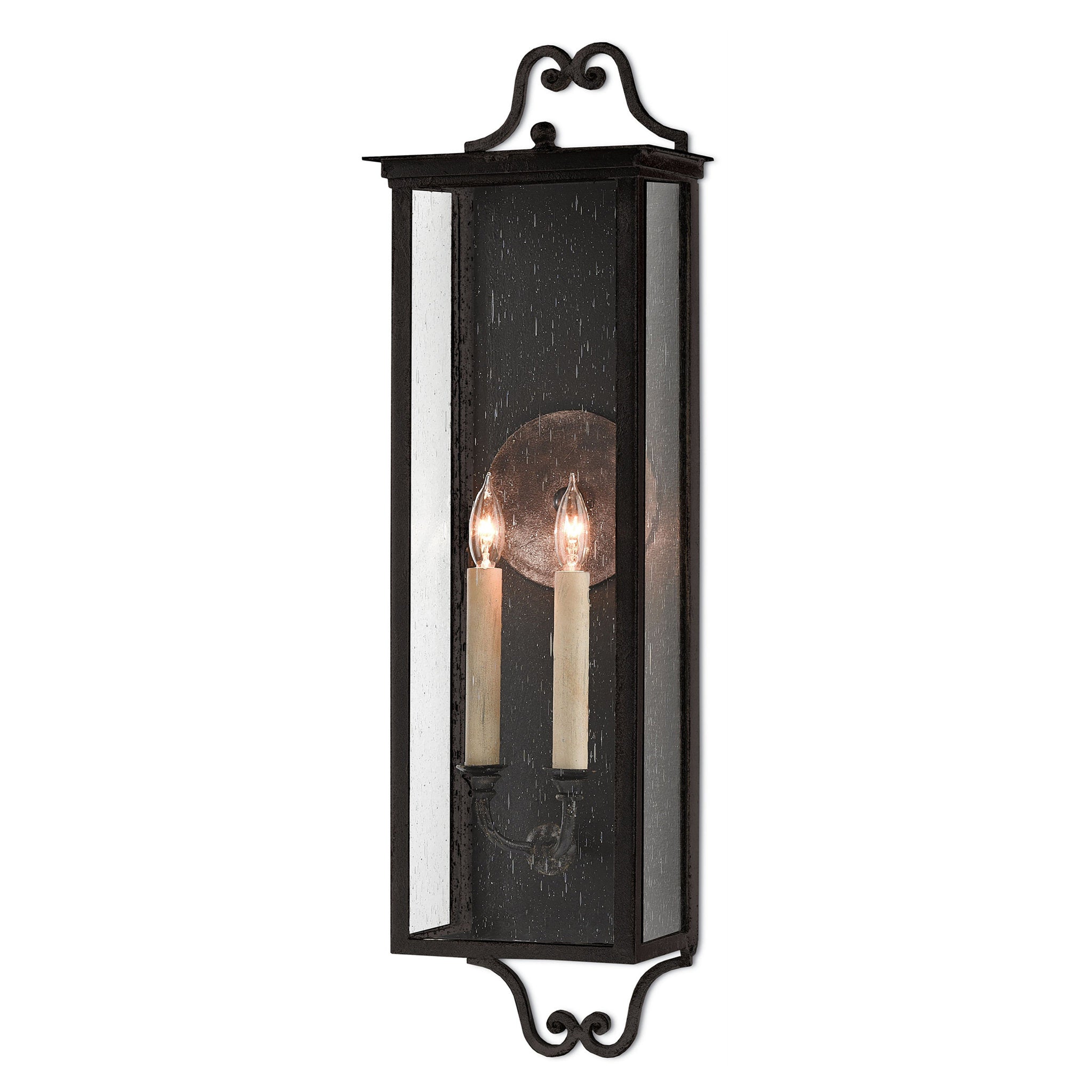Giatti Medium Outdoor Wall Sconce - Midnight