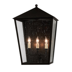 Bening Large Outdoor Wall Sconce - Midnight