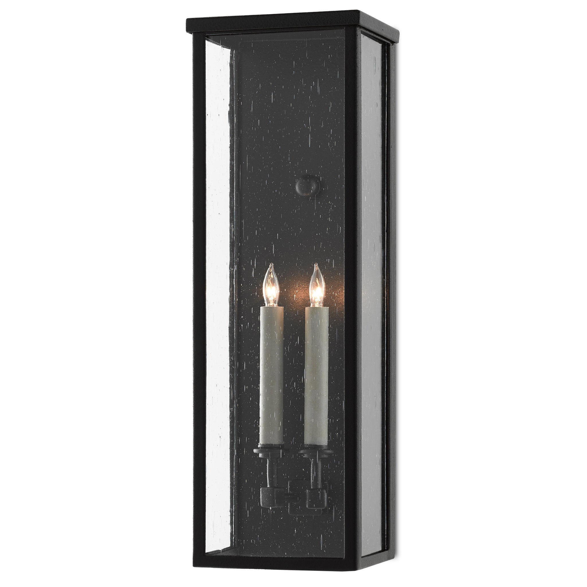 Tanzy Medium Outdoor Wall Sconce - Midnight