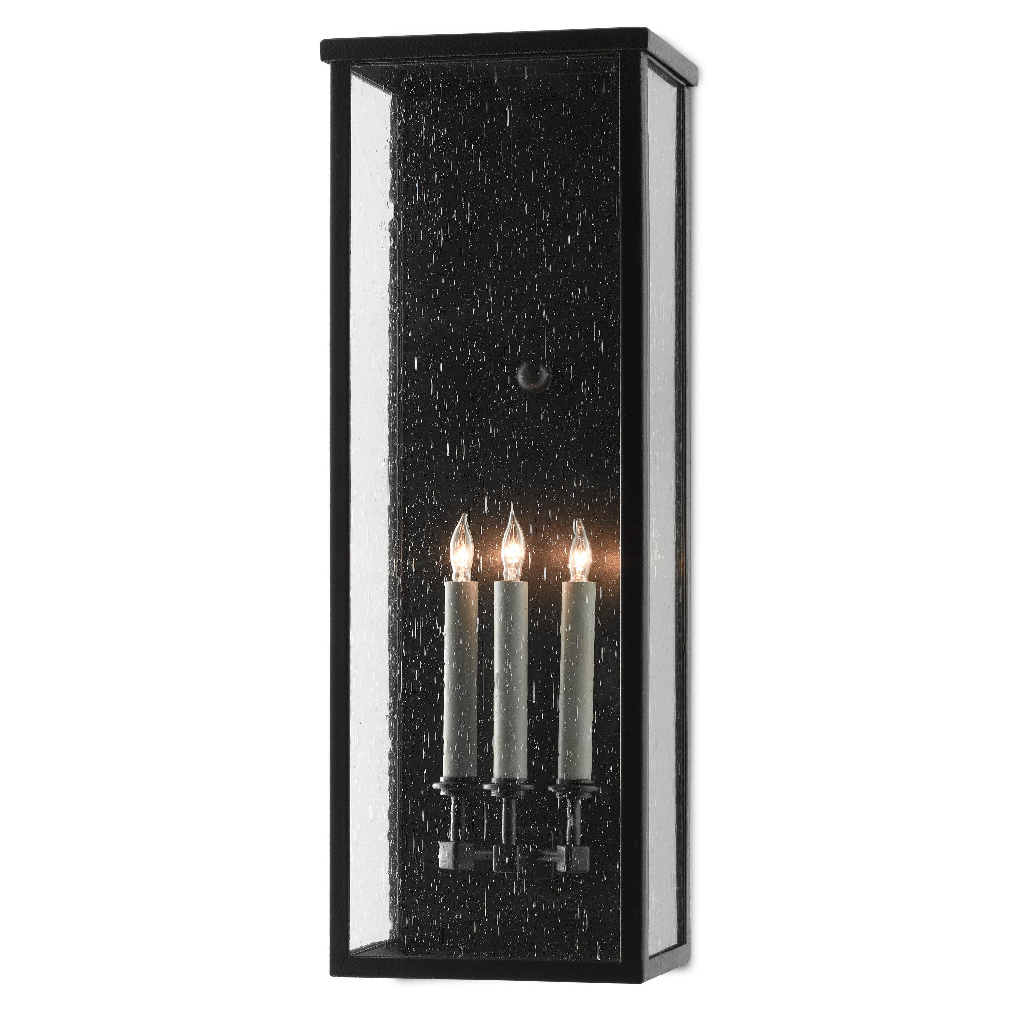 Tanzy Large Outdoor Wall Sconce - Midnight