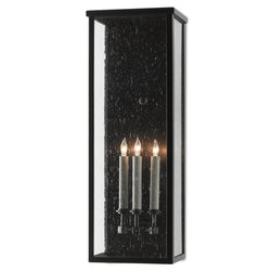 Tanzy Large Outdoor Wall Sconce - Midnight