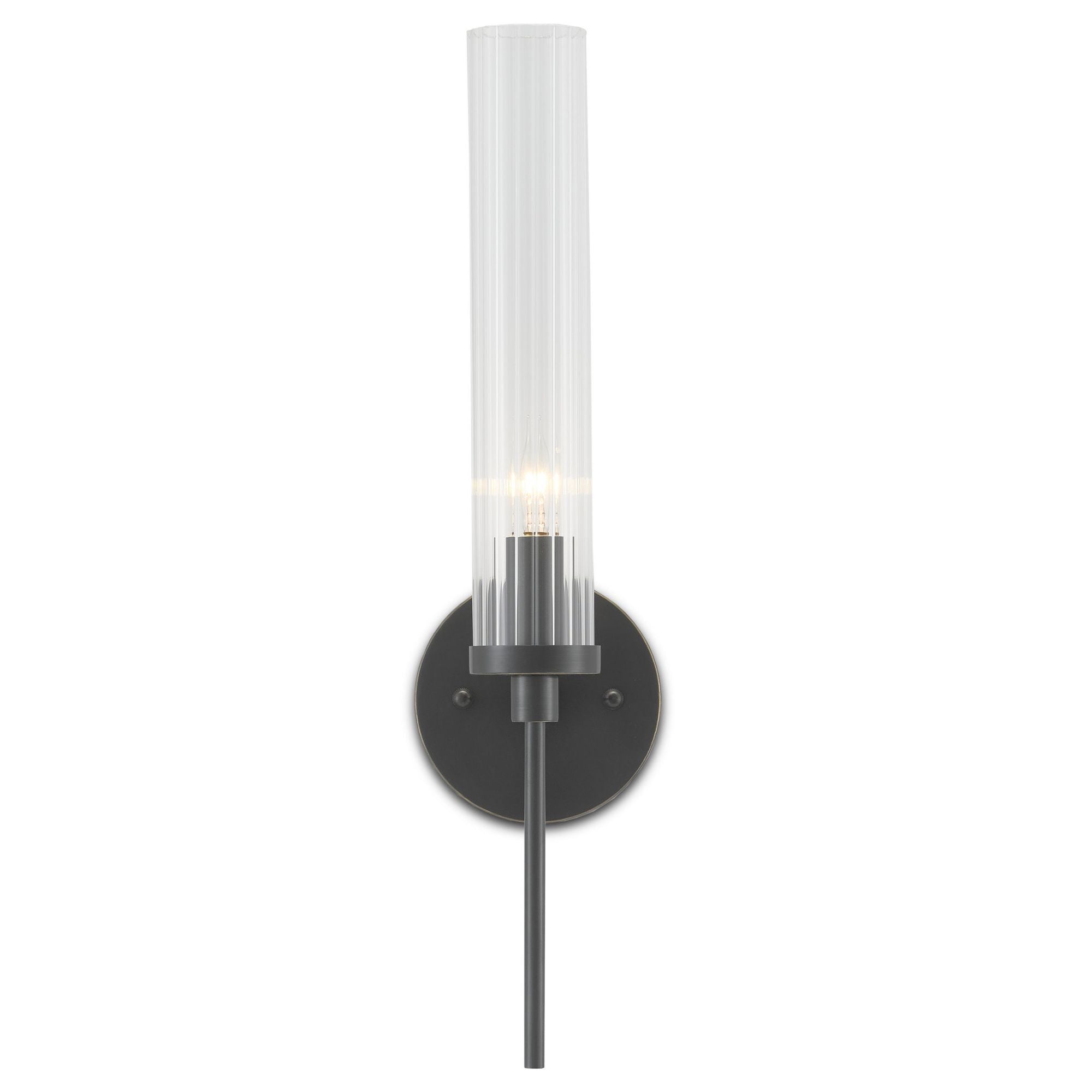 Bellings Bronze Wall Sconce - Oil Rubbed Bronze/Clear