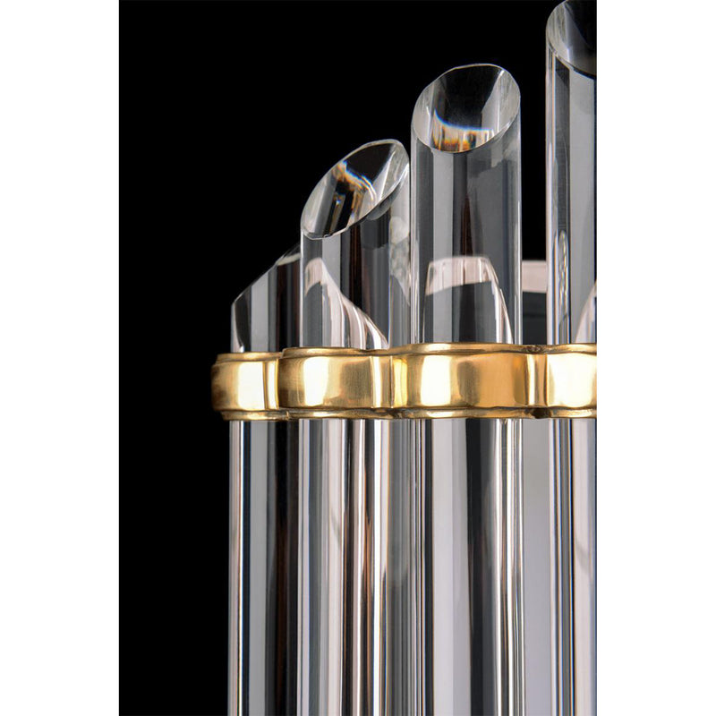 Albion 1 Light Bath and Vanity in Aged Brass