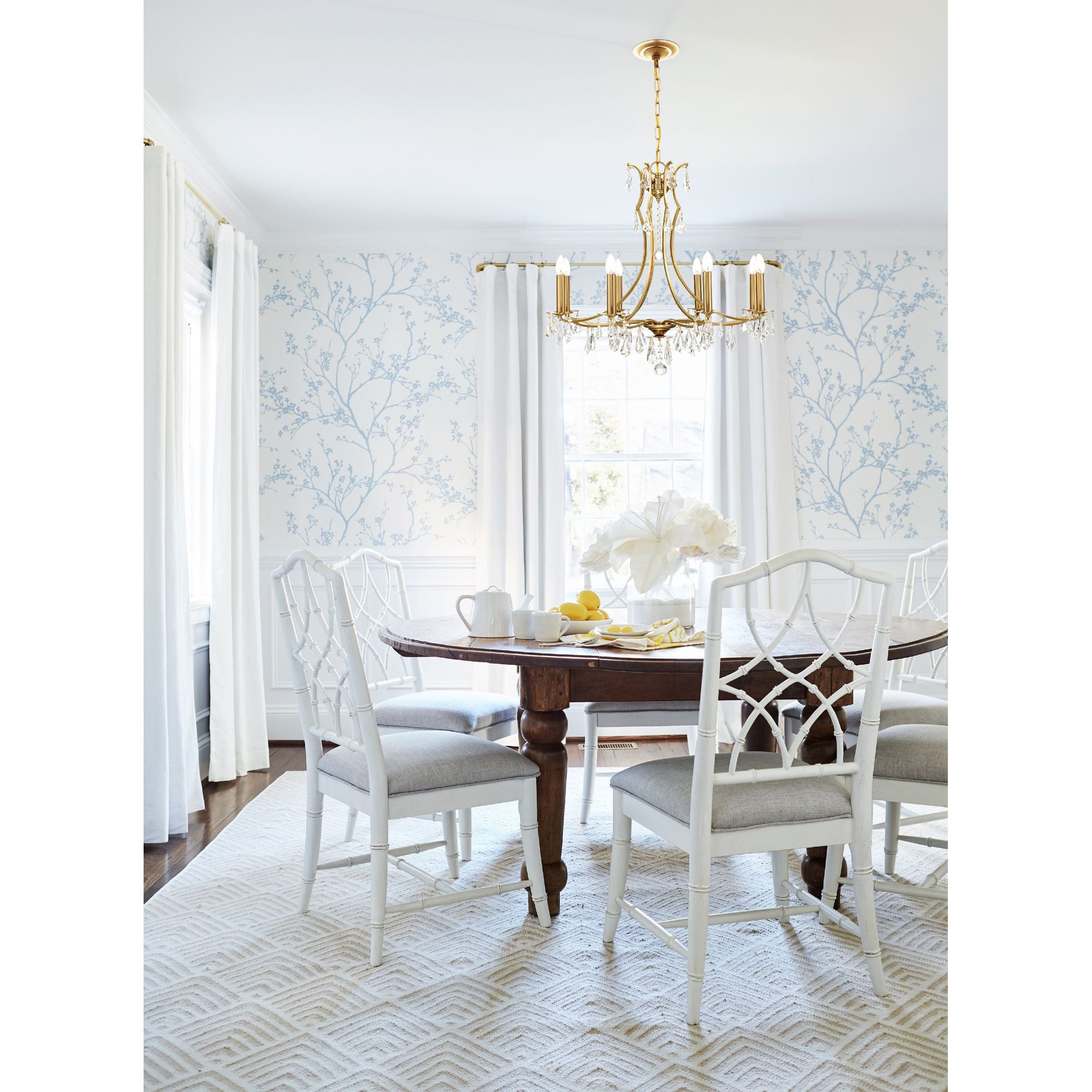 Cedar 28'' Vibrant Gold Chandelier Gold 28"W x 29"H x 28"D