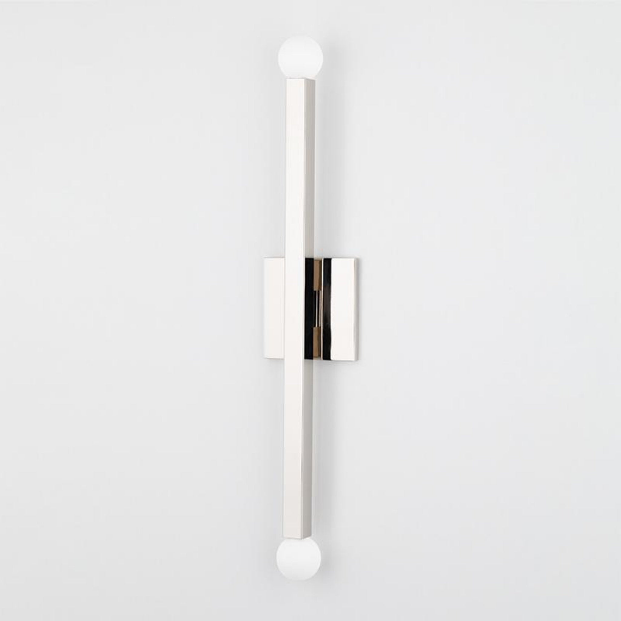 Dona 1-Light Wall Sconce in Polished Nickel