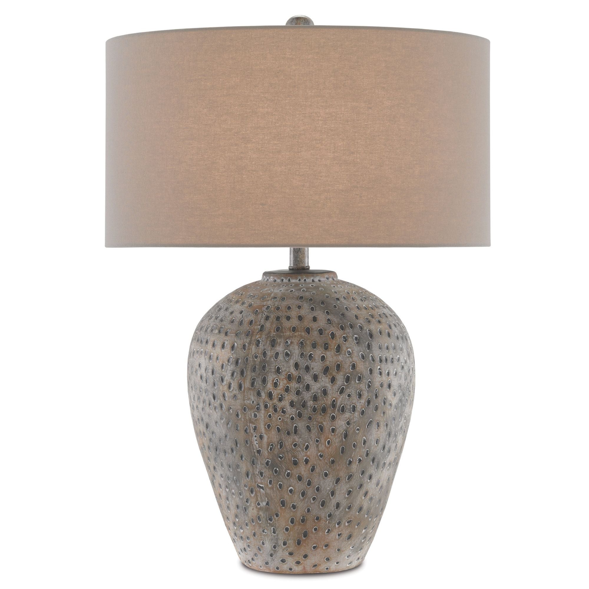Junius Gray Table Lamp - Earth Gray