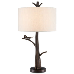 Grasshopper Bronze Table Lamp - Bronze