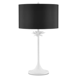 Bexhill White Table Lamp - Gesso White