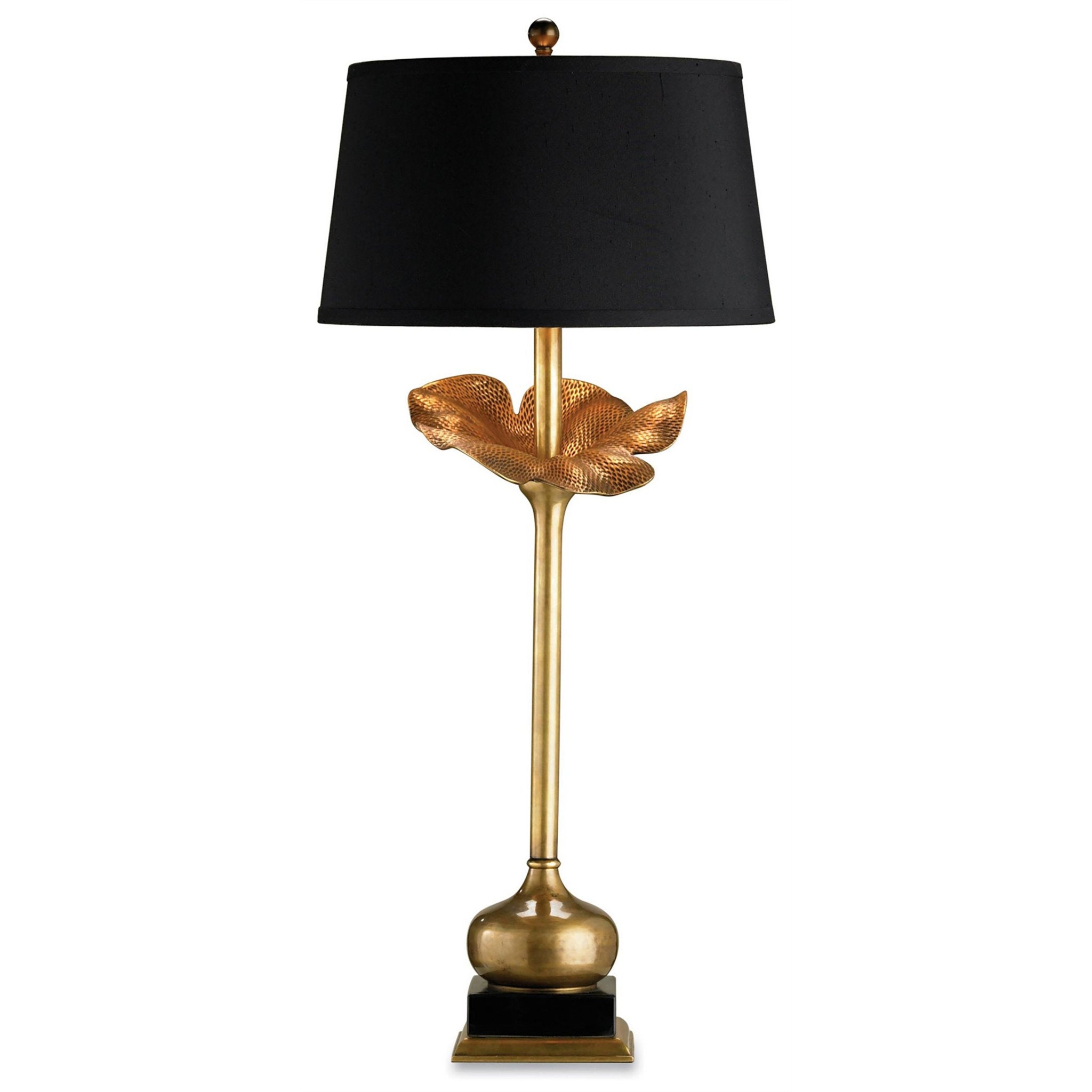 Metamorphosis Brass Table Lamp - Antique Brass
