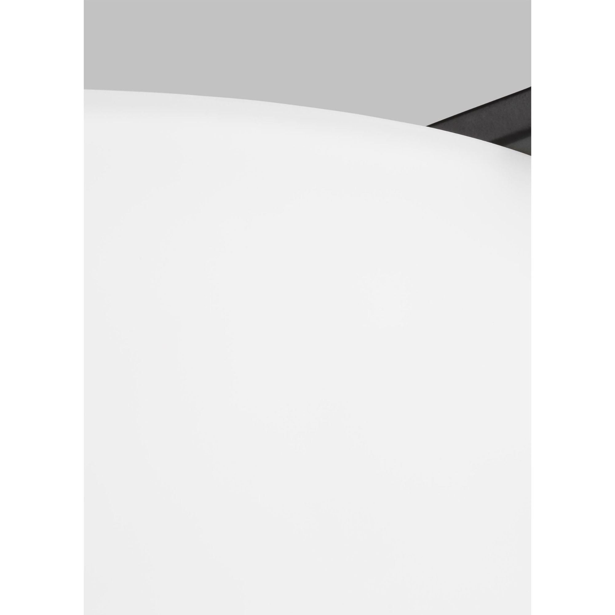 Kemal Three Light Pendant LED Transitional 18.5" Height Steel Round Etched / White Inside Shade in Midnight Black