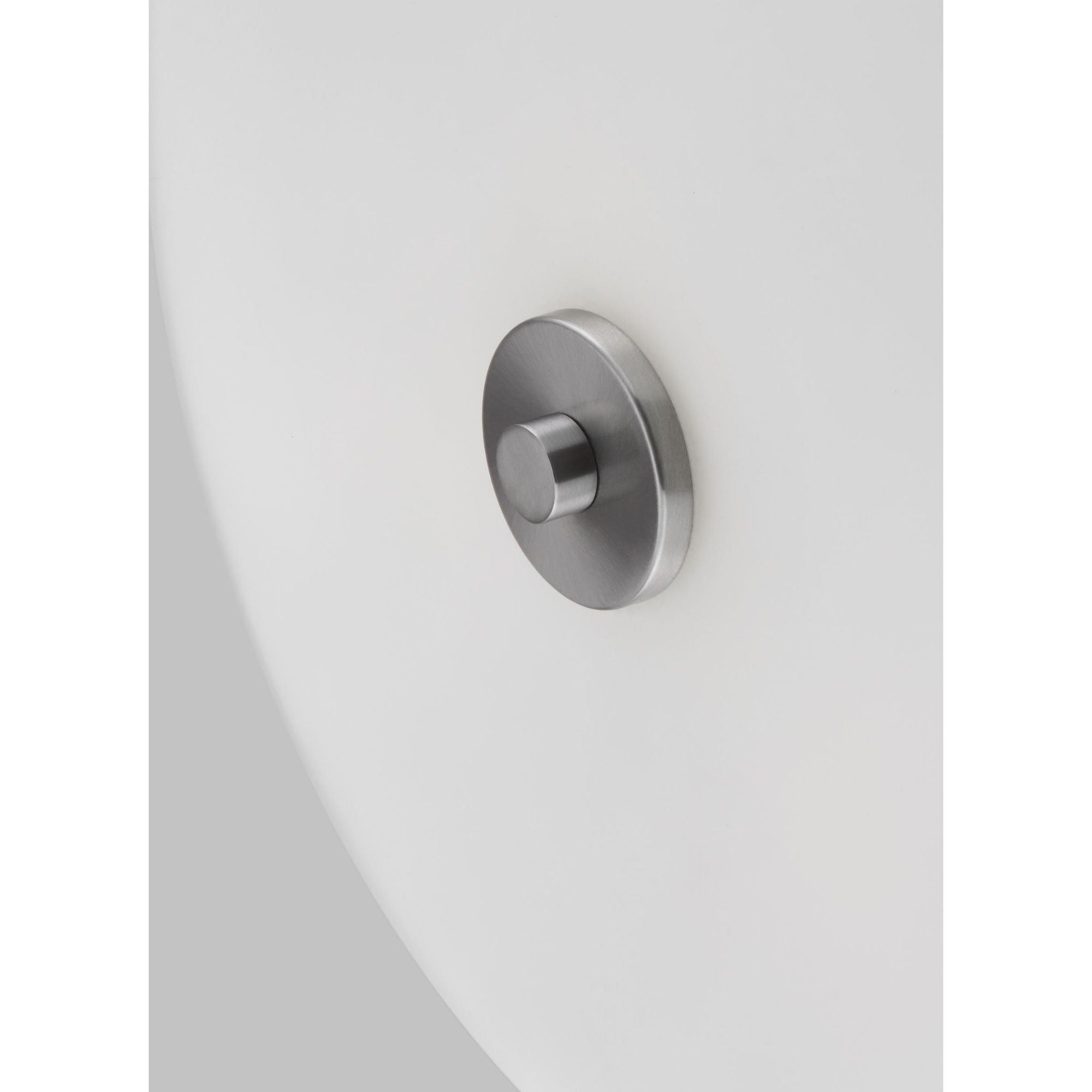 Canfield Three Light Pendant LED Modern 18.5" Height Steel Round Etched / White Inside Shade in Brushed Nickel