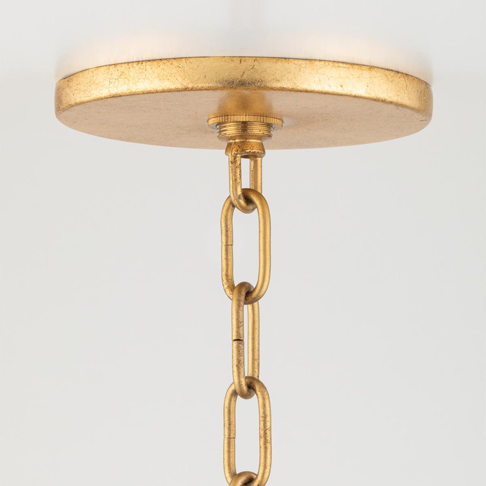 Leigh 4-Light Lantern in  Polished Nickel/White 11.25L x 11.25W x 18.75H